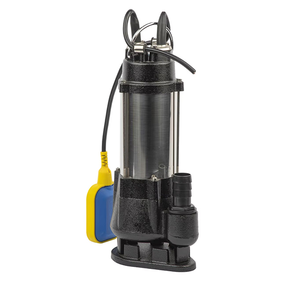 Bomba de esgoto submers&iacute;vel com controlador de n&iacute;vel de &aacute;gua