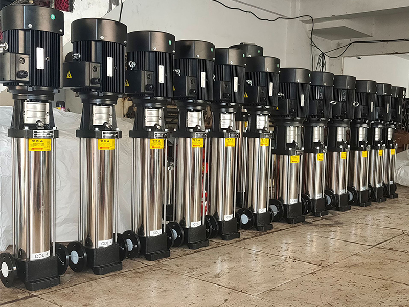 F&aacute;brica de bombas centr&iacute;fugas multiest&aacute;gio verticais CDL